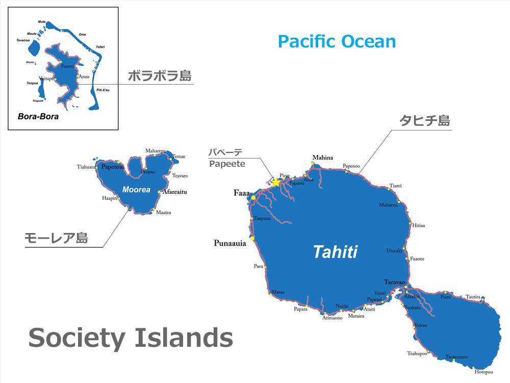 タヒチ旅行特集 見どころ 観光スポット 海外 国内旅行 かもめツアー Eかも