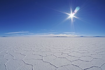 いつかは行きたい！絶景のウユニ塩湖！