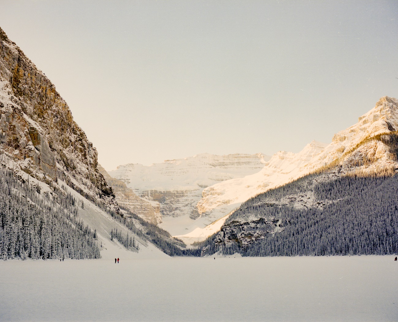 冬のカナダハイキング