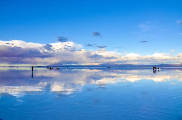 ボリビアのウユニ塩湖の絶景